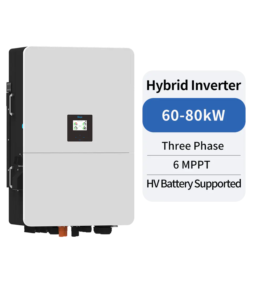 80kW Deye Hybrid Inverter - High Voltage - Three Phase (80K-SG02HP3-EU ...