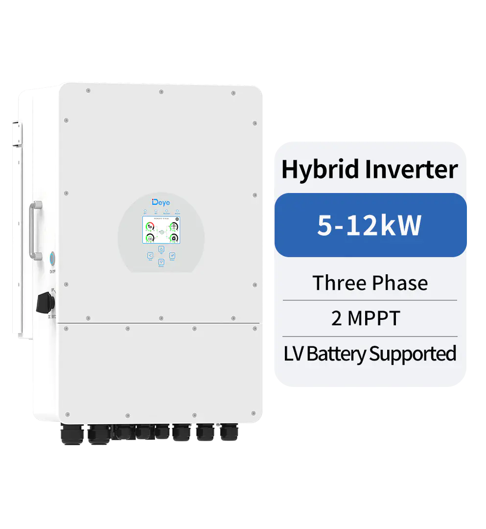 12kW Deye Hybrid Inverter - Low Voltage - Three Phase (12K-SG04LP3-EU ...